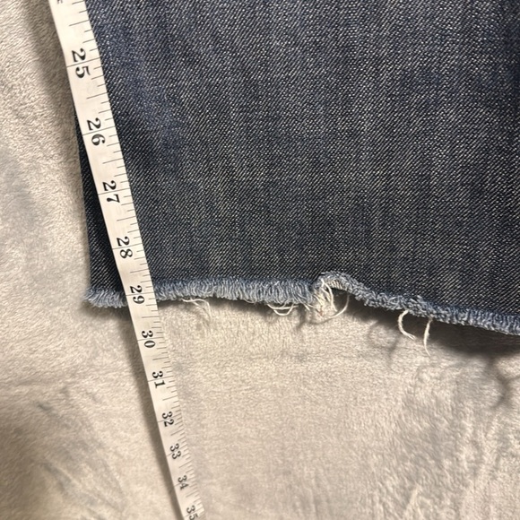 Paperdenim&cloth jeans women’s jeans size 27 Blue jeans raw hem medium wash - Picture 4 of 9